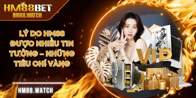 Lý do HM88 được nhiều tin tưởng